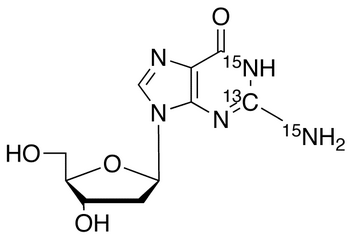 2’-Deoxyguanosine-<sup>13</sup>C,<sup>15</sup>N<sub>2</sub>