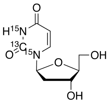 2’-Deoxy-L-uridine-<sup>13</sup>C,<sup>15</sup>N<sub>2</sub>