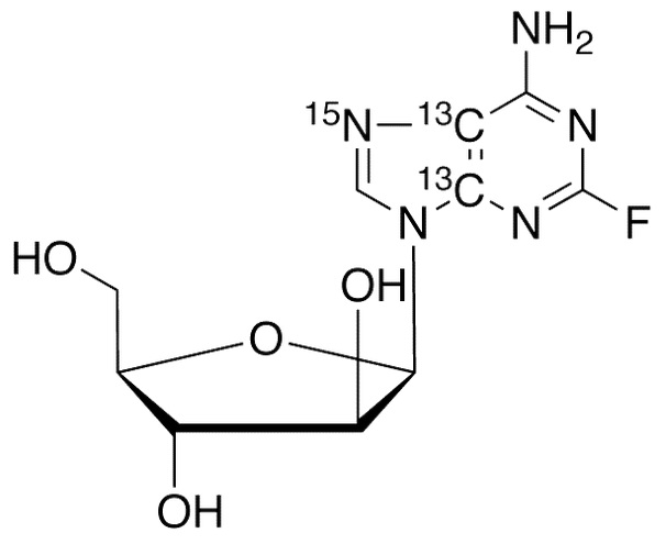 Fludarabine-<sup>13</sup>C<sub>2</sub>,<sup>15</sup>N