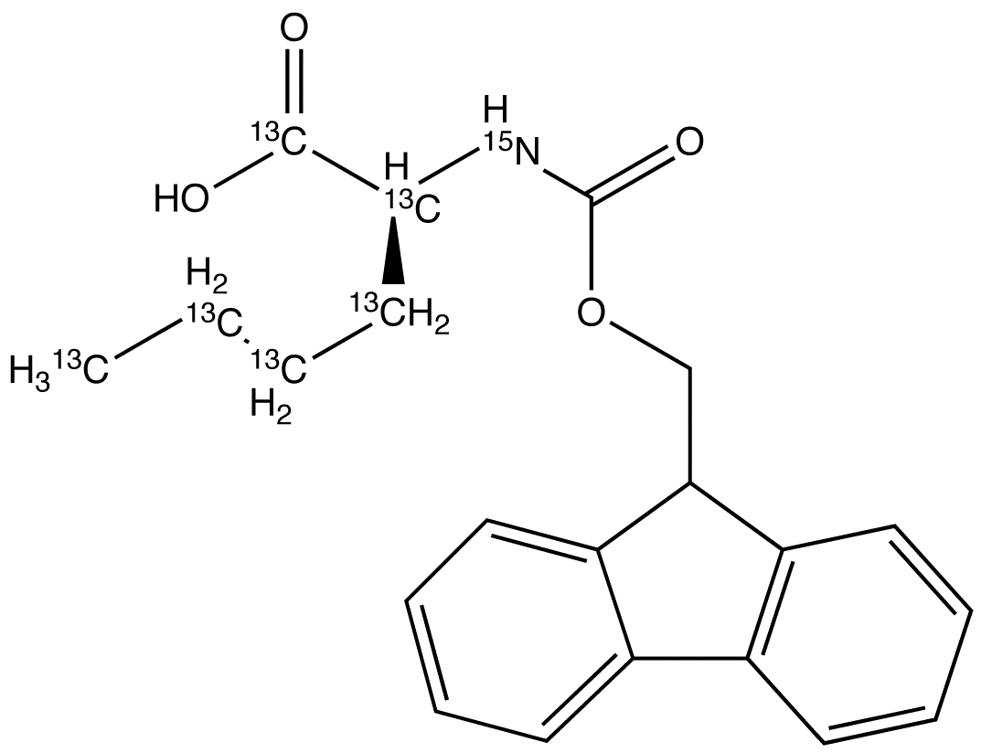 (S)-N-Fmoc-L-norleucine-<sup>13</sup>C<sub>6</sub>,<sup>15</sup>N