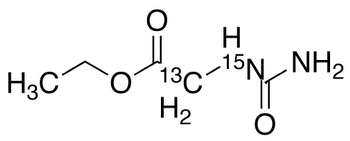 Hydantoic acid-<sup>13</sup>C,<sup>15</sup>N ethyl ester