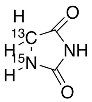 Hydantoin-5-<sup>13</sup>C,1-<sup>15</sup>N