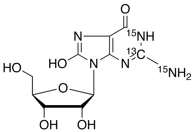 8-Hydroxy Guanosine-<sup>13</sup>C,<sup>15</sup>N<sub>2</sub>