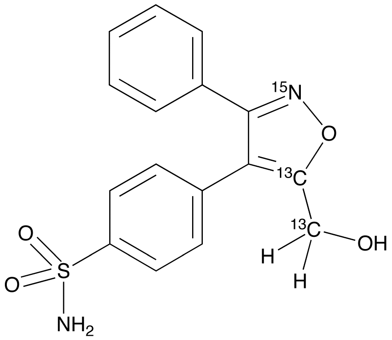 1-Hydroxy Valdecoxib-<sup>13</sup>C<sub>2</sub>,<sup>15</sup>N