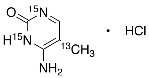 5-Methyl Cytosine-<sup>13</sup>C,<sup>15</sup>N<sub>2</sub> HCl