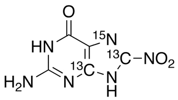 8-Nitroguanine-4,8-<sup>13</sup>C<sub>2</sub>,7-<sup>15</sup>N