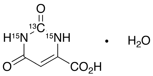 Orotic acid-<sup>13</sup>C,<sup>15</sup>N<sub>2</sub> monohydrate