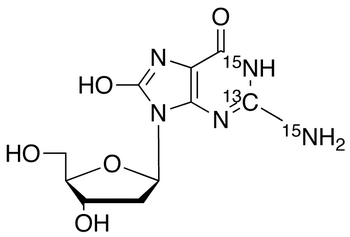 8-Oxo-2’-deoxyguanosine-<sup>13</sup>C,<sup>15</sup>N<sub>2</sub>