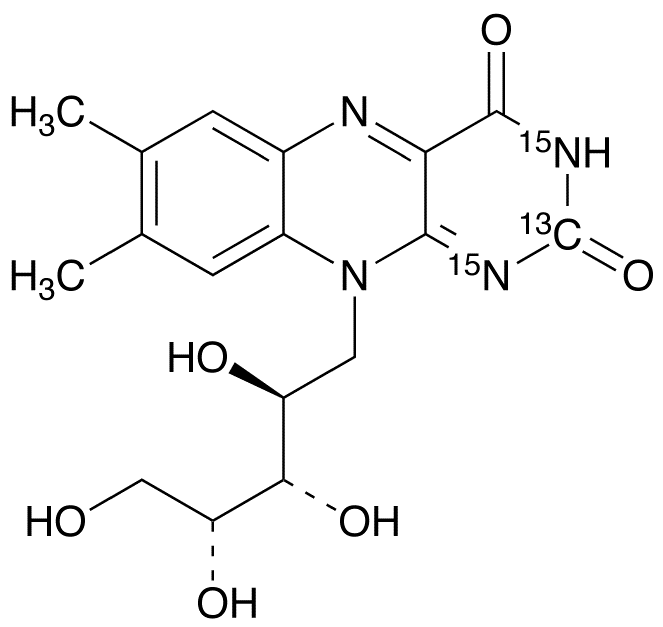 Riboflavin-<sup>13</sup>C,<sup>15</sup>N<sub>2</sub>