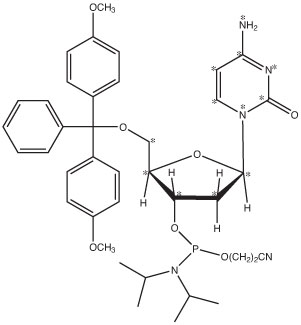 2’-Deoxycytidine-<sup>13</sup>C<sub>9</sub>,<sup>15</sup>N<sub>3</sub>-Phosphoramidite