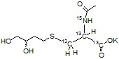 DHBMA-<sup>15</sup>N-<sup>13</sup>C<sub>3</sub> potassium Salt