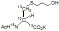 3-HPMA <sup>13</sup>C<sub>3</sub>, <sup>15</sup>N Potassium Salt