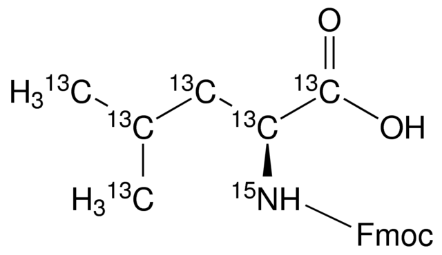 Fmoc-L-leucine-<sup>13</sup>C<sub>6</sub>,<sup>15</sup>N