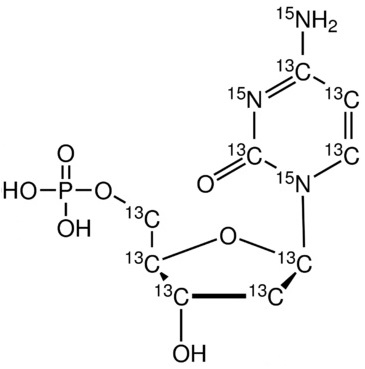 2’-Deoxycytidine 5’-monophosphate-<sup>13</sup>C<sub>9</sub>,<sup>15</sup>N<sub>3</sub> (Li<sub>2</sub> salt)