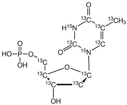 2’-Deoxythymidine 5’-monophosphate-<sup>13</sup>C<sub>9</sub>,<sup>15</sup>N<sub>2</sub> (Li<sub>2</sub> salt)