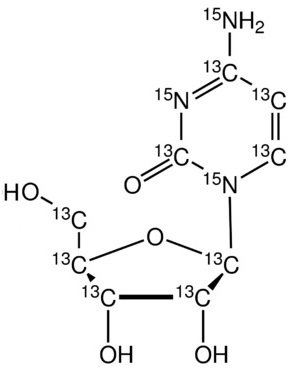 Cytidine-<sup>13</sup>C<sub>9</sub>,<sup>15</sup>N<sub>3</sub>