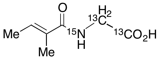 Tiglyl Glycine-<sup>13</sup>C<sub>2</sub>,<sup>15</sup>N