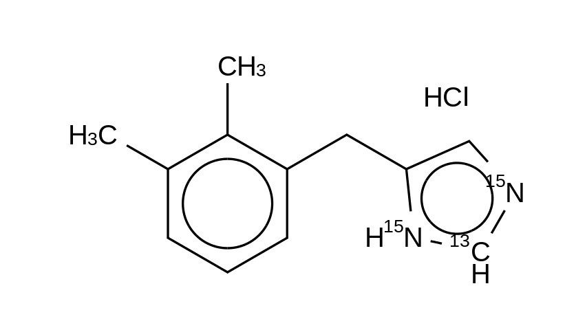 Detomidine-<sup>13</sup>C,<sup>15</sup>N<sub>2</sub> hydrochloride