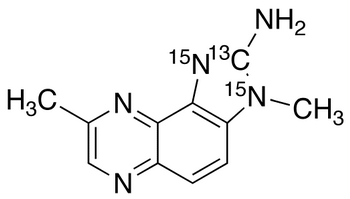 2-Amino-3,8-dimethylimidazo[4,5-f]quinoxaline-<sup>13</sup>C,<sup>15</sup>N<sub>2</sub>