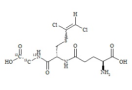 S-(1,2-Dichlorovinyl)-Glutathione-13C2-15N
