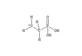 Aminomethyanephosphonic Acid-<sup>13</sup>C-<sup>15</sup>N