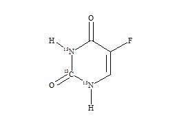 5-Fluorouracil-<sup>13</sup>C-<sup>15</sup>N<sub>2</sub>