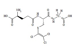 S-(1, 2, 2-Trichlorovinyl)-Glutathione-13C2-15N 