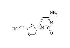 Lamivudine-13C-15N2