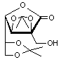 2C-Hydroxymethyl-2-3:5-6-di-O-isopropylidene-D-talono-1-4-lactone