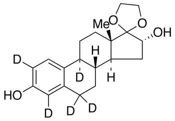 17,17-Ethylenedioxy-1,3,5(10)-estratriene-3,16a-diol-d<sub>5</sub>