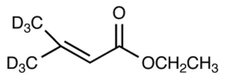 Ethyl 3-Methyl-2-butenoate-d<sub>6</sub>