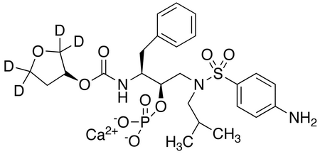 Fosamprenavir-d<sub>4</sub> Calcium Salt
