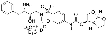 (3R,3aS,6aR)-Hexahydrofuro[2,3-β]furan-3-yl-4-(N-((2R,3S)-3-amino- 2-hydroxy-4-phenylbutyl)-N-isobutyl-d<sub>9</sub>-sulfamoyl)phenylcarbamate (Darunavir-d<sub>9</sub> Impurity)