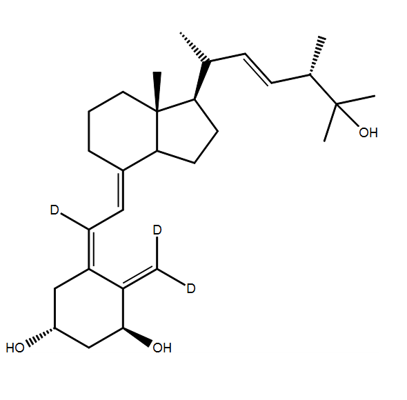 1,25-Dihydroxy Vitamin D2-d<sub>3</sub> in ethanol
