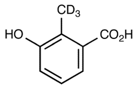 3-Hydroxy-2-methyl-d<sub>3</sub>-benzoic Acid