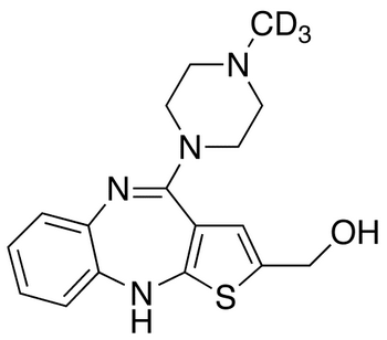 2-Hydroxymethyl Olanzapine-d<sub>3</sub>