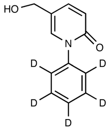 5-Hydroxymethyl-N-phenyl-2-1H-pyridone-d<sub>5</sub>