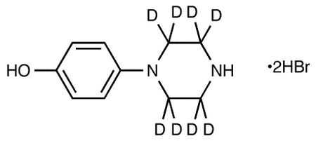 N-(4-Hydroxyphenyl)piperazine-d<sub>8</sub>, Dihydrobromide