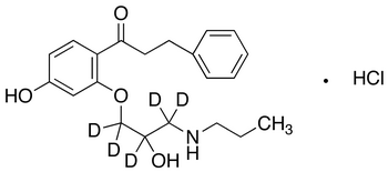 4-Hydroxy Propafenone-d<sub>5</sub> HCl