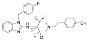 O-Desmethyl astemizole-d<sub>5</sub>