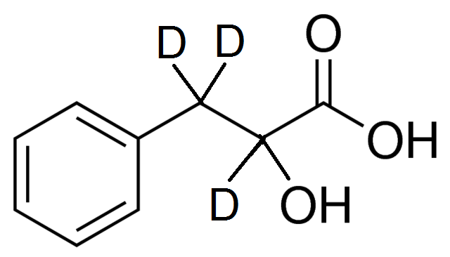 Phenyllactic acid-2,3,3-d<sub>3</sub>