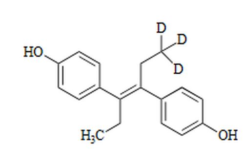 Diethylstilbestrol-d<sub>3</sub>