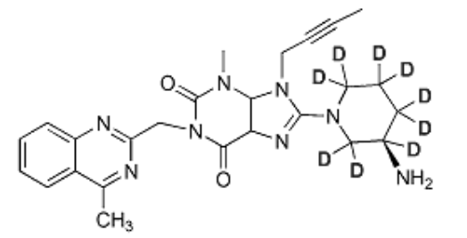Linagliptin-d<sub>9</sub>