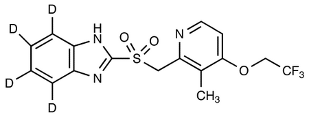 Lansoprazole Sulfone-d<sub>4</sub>