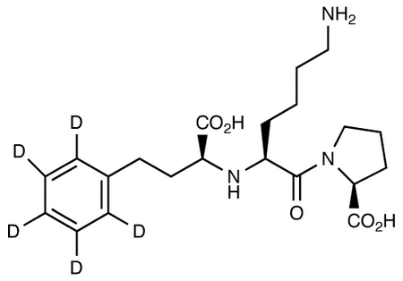 (S)Lisinopril-d<sub>5</sub>