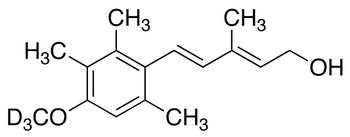 5-(4-Methoxy-d<sub>3</sub>-2,3,6-trimethylphenyl)-3-methyl-2,4-pentadien-1-ol