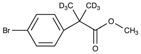 Methyl 2-(4-Bromophenyl)-2,2-di-(methyl-d<sub>3</sub>)acetate