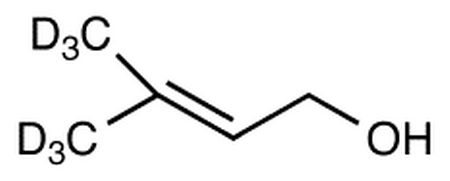 3-Methyl-2-buten-1-ol-d<sub>6</sub>