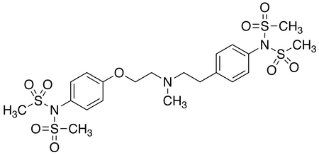 Methyl-[4-(dimethylsulfonylamino)phenylethyl]-[4-(dimethylsulfonylaminophenoxyethyl-d<sub>4</sub>)amine