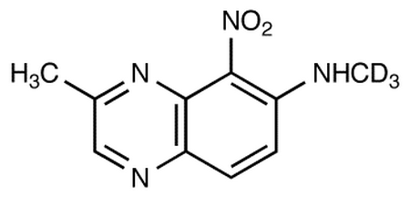 2-Methyl-7-methylamino-d<sub>3</sub>-8-nitroquinoxaline
